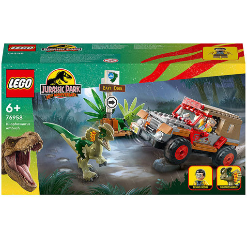 Picture of Lego Jurassic World 76958 Dilophosaurus Ambush